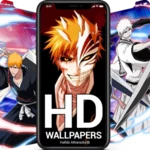 bleach wallpapers android application logo